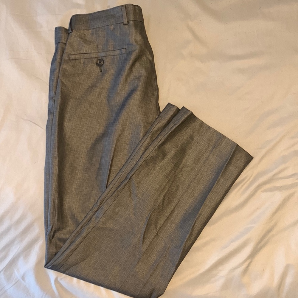 Billy London men’s dress pants, grey, 32x32